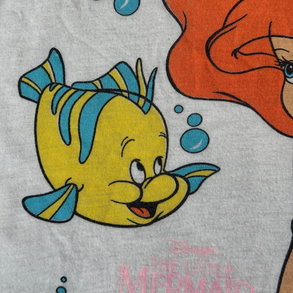 Vintage Disney The Little Mermaid 80s / 90s Movie Shirt - Picture 13 of 16